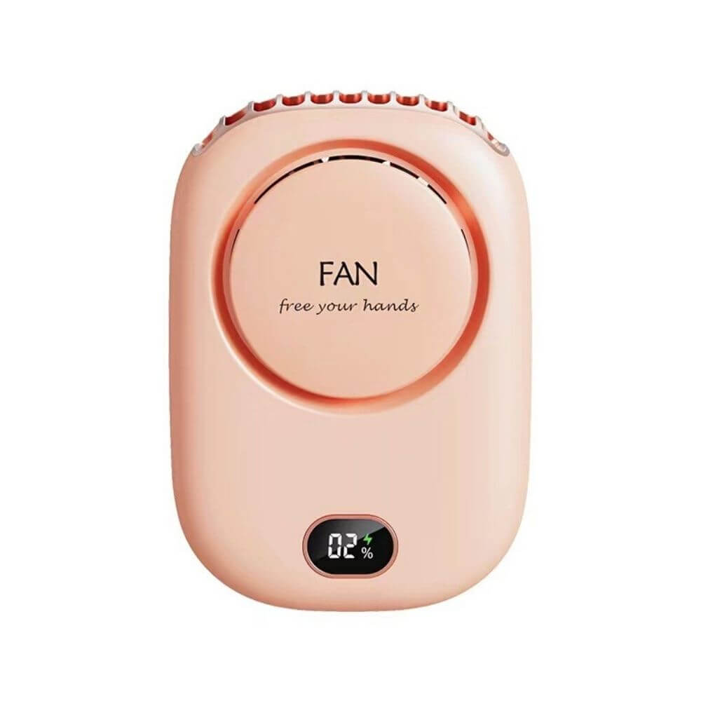 Hands-free USB Powered Portable Mini Personal Fan | Pink | myesoko.com