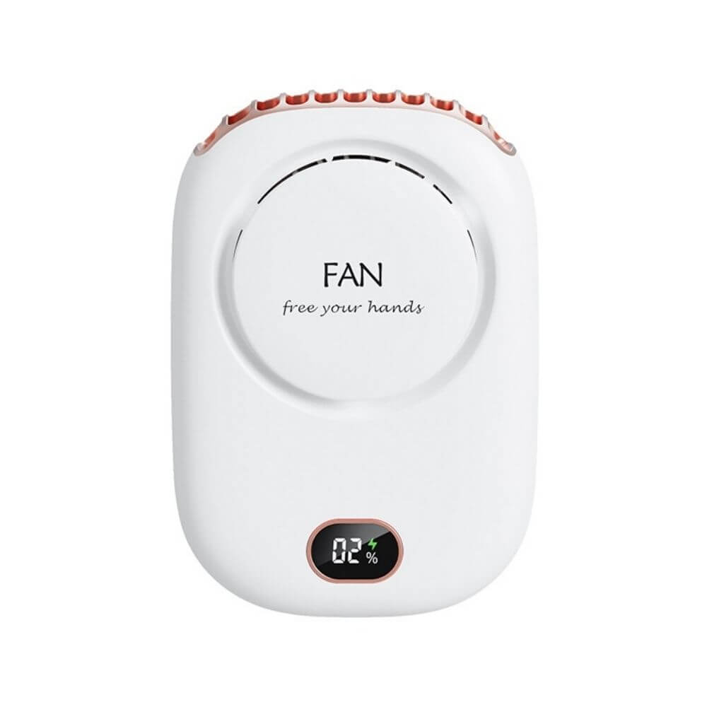 Hands-free USB Powered Portable Mini Personal Fan | White | myesoko.com
