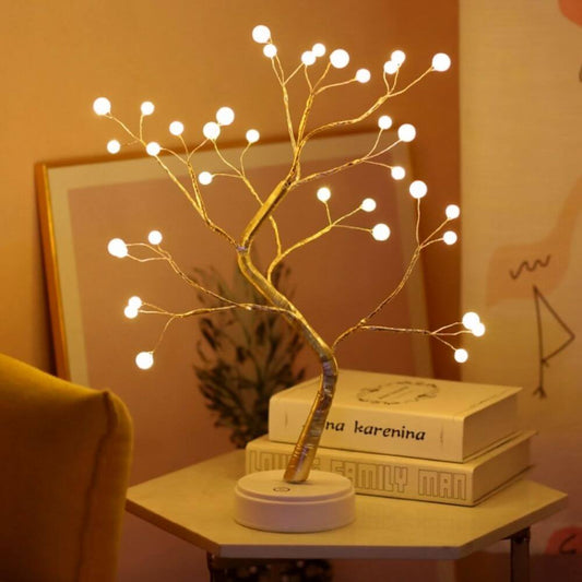 Premium Tabletop Tree Lamp |  warm white light | www.myesoko.com