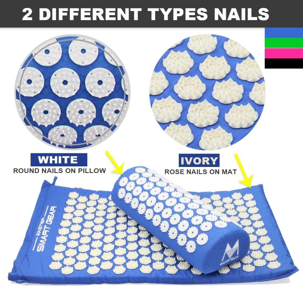 Acupressure Massage Mat Pillow Set - Massage Mat