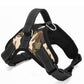 Adjustable pet collar harness - camouflage / XL