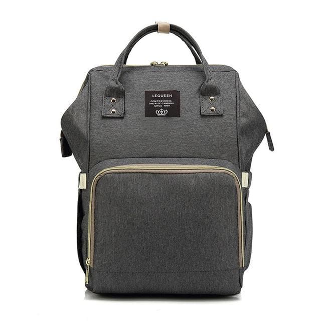 Baby Diaper Maternity Backpack - Dark gray - Diaper Bag