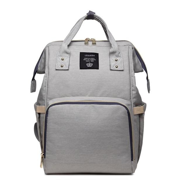 Baby Diaper Maternity Backpack - Light gray - Diaper Bag