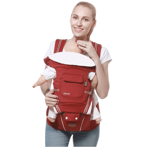 Baby Hip-Seat Carrier - Red - Baby Carrier