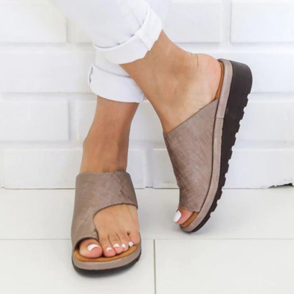 Orthopedic Bunion Corrector Sandals - Khaki / 34 - Sandals